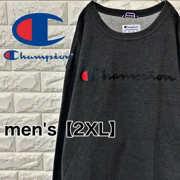 [ Champion 챔피온 ] 맨투맨 [ 남성용 2XL ] 그레이 H19