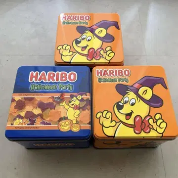 하리보 HARIBO 빈 캔 할로윈