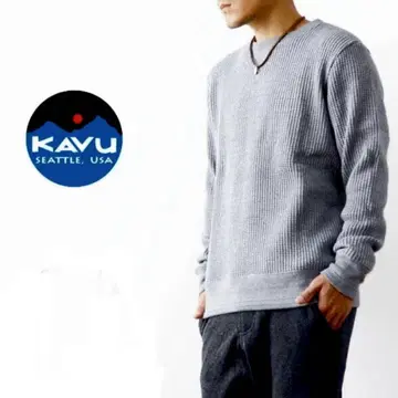 KAVU 카부 MARVIN'S 크루 아웃도어 써멀 셔츠
