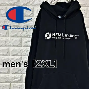 [ champion 챔피온 ] 후드티 [ 남성용 2XL ] 블랙 H22