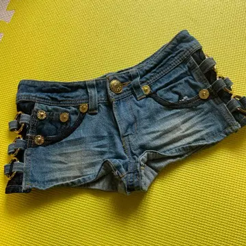 스키니 립 숏팬츠