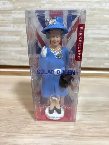 미개봉 레어! 엘리자베스 여왕 솔라 퀸 피규어 블루 슈링크