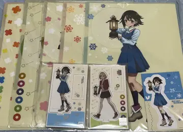 P.A.WORKS 창업 25주년 기념 굿즈 아크릴 스탠드 클리어 파일