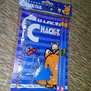 레트로 SAN-X CHACK TAIL 지우개 메모