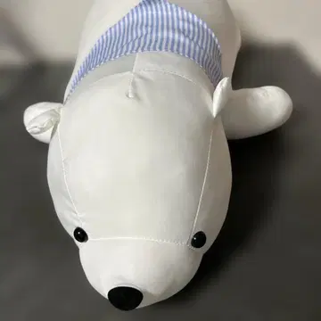 접촉 냉감 시원해! 시로쿠마 늘어뜨린 봉제 인형