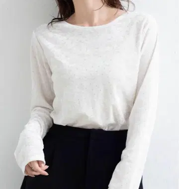카스타네 스터드 벨로아 풀오버