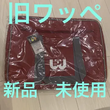 [ 미개봉 새상품 ] 월드 페가수스 스쿨백 빨간색 구형 와펜 빨강