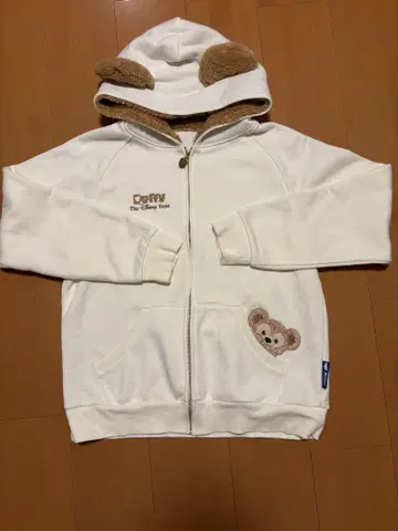 Duffy 더피 후드 부착 후드티 화이트 사이즈 M