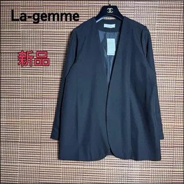 새상품 [ La-gemme 라지엠 ] 노카라 자켓