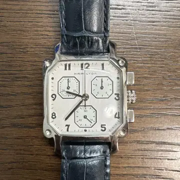 해밀턴 로이드 크로노 화이트 다이얼