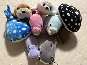 봉제 인형 세트 바다 생물