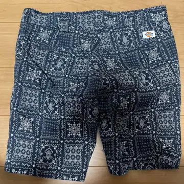 디키즈 페이즐리 네이비 숏팬츠 34