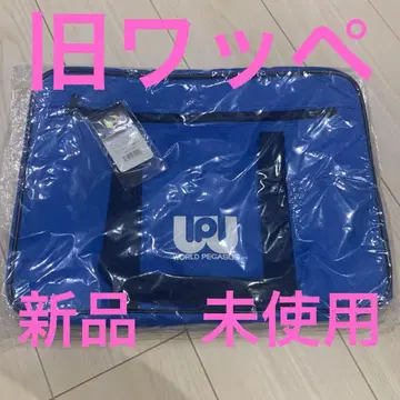 [ 미개봉 새상품 ] 월드 페가수스 스쿨백 파란색 구형 와펜 파랑
