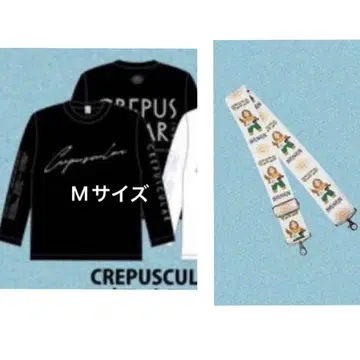 키타니 타츠야 CREPUSCULAR 롱T 블랙 M 사이즈 숄더 스트랩