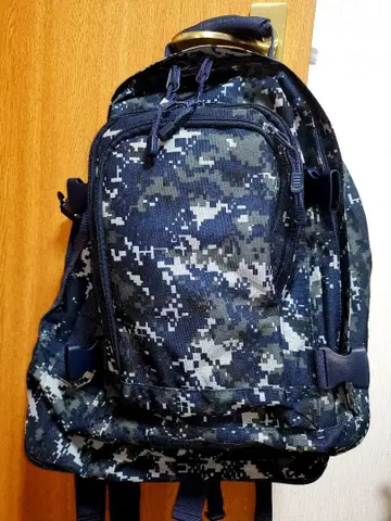 CODE ALPHA 카모플라쥬 백팩 US NAVY 미군 해군