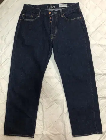 GAP 1969 셀비지 스트레이트 데님