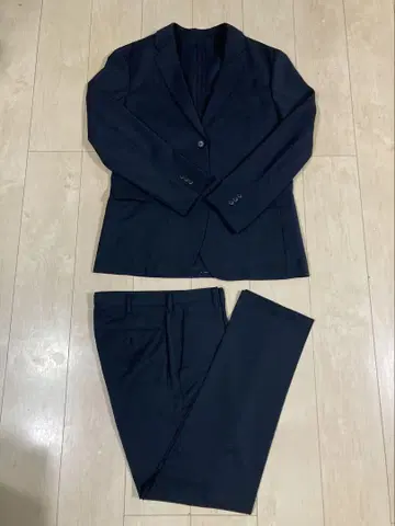 다크 네이비 수트 UNIQLO 상하의 세트
