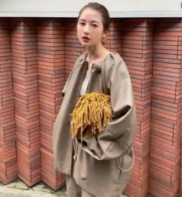 클라네 EGG FAKE LEATHER JACKET 사이즈 1