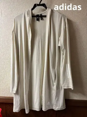 adidas 긴팔 가디건 L 크림