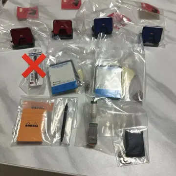THE 문구 미니어처 마스코트 낱개 판매 가능