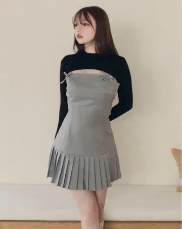 andmary Karen Knit Set Mini Dress