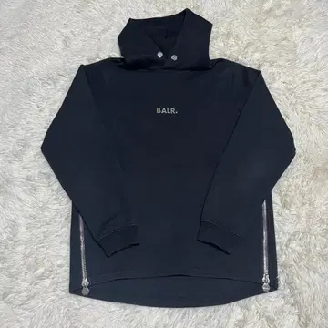 [ 새상품급 ] BALR. 사이드 지퍼 후드티 S 사이즈