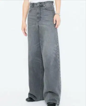 UNAILE 와이드 데님 baggy pants jent louis