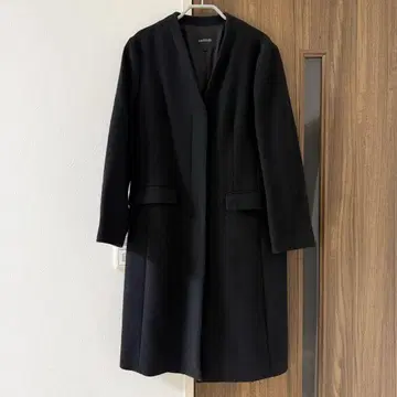 언타이틀 여성용 코트 블랙