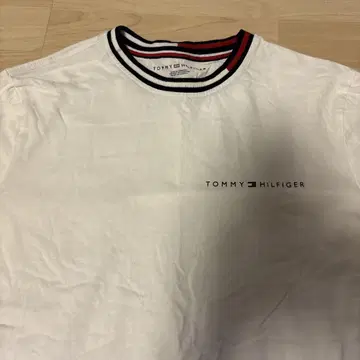 TOMMY HILFIGER 화이트 T셔츠 M
