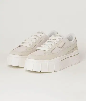 PUMA 플랫폼 스니커즈 베이지