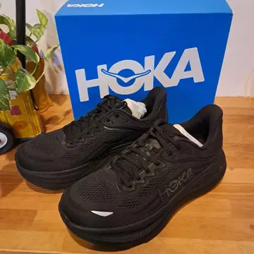 [ 새상품 정품 ] 호카오네오네 본다이9 와이드 27.5cm 블랙