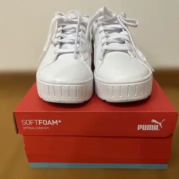 [puma] 스니커즈 화이트 24cm
