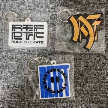 [ 미사용 새상품 ] RULE THE FATE_키링 3개 세트