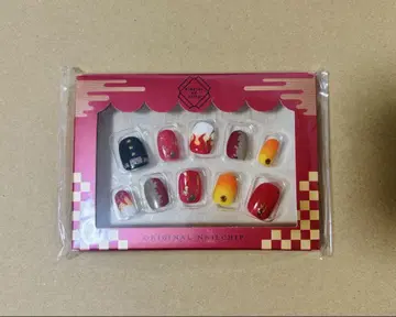 귀멸의 칼날 공식 네일칩 렌고쿠 쿄쥬로 모델