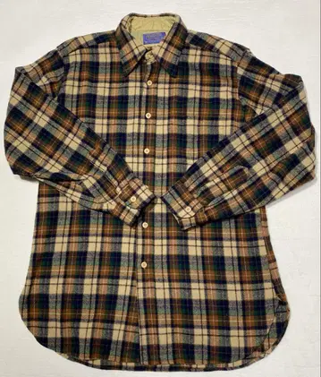 70s PENDLETON 펜들턴 울 플란넬 셔츠 L