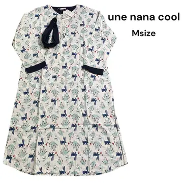 새상품 une nana cool  토끼와 버섯 패턴 룸웨어
