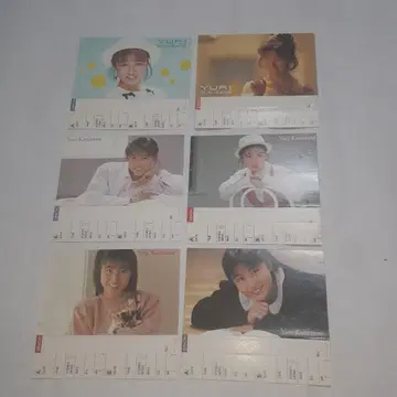 쿠니자네 유리 DENON 카세트 인덱스 6매 세트