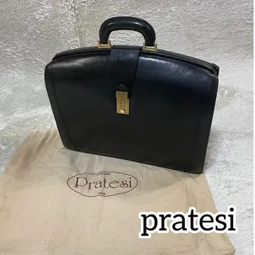 [ 레어 ] Pratesi 플라테지 더레스백 비즈니스백 가방 가죽
