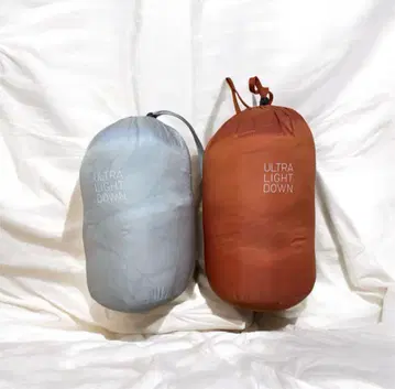 ULTRA LIGHT DOWN 다운 자켓 그레이 M 오렌지 L