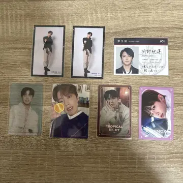 JO1 코노 준키 트레이딩 카드 묶음 판매