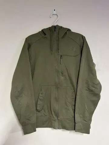 THE NORTH FACE 올리브 그린 후드티