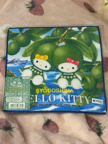 헬로키티 지역 한정 핸드 타월 쇼도시마 버전 새상품 자택 보관품