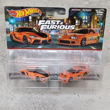 Hot Wheels 와일드 스피드 미니카 2대 세트 GR SUPRA