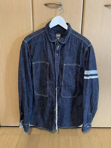 MOMOTARO JEANS 데님 셔츠 사이즈 42