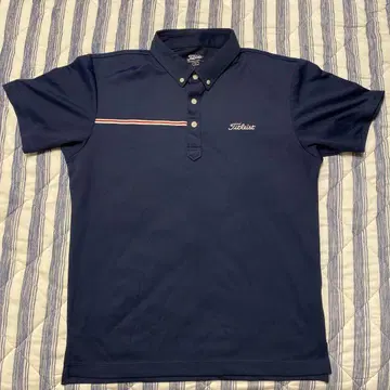 Titleist 네이비 버튼 다운 셔츠 LL