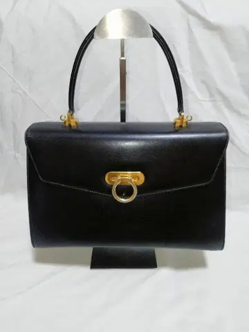 발리 BALLY 핸드백 가죽 블랙