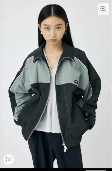 moussy 오버사이즈 레이싱 블루종