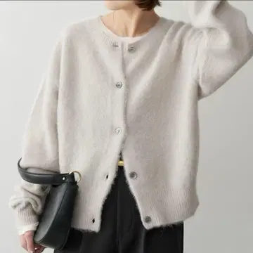 [새상품급/24AW/알파카] 스픽 앤 스팬 2way 니트 가디건