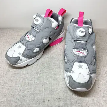 컨디션 최상 Reebook 펌프 퓨리 스니커즈 x-girl 콜라보 한정판