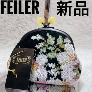FEILER 꽃무늬 코인 케이스 새상품 여성용 여성용